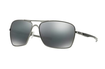 Image of Oakley PLAINTIFF SQUARED OO4063 Progressive Prescription Sunglasses OO4063-406303-63 - Lens Diameter 63 mm, Frame Color Lead