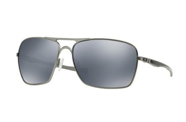 Image of Oakley PLAINTIFF SQUARED OO4063 Progressive Prescription Sunglasses OO4063-406309-63 - Lens Diameter 63 mm, Frame Color Lead