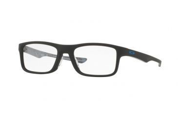Image of Oakley PLANK 2.0 OX8081 Progressive Prescription Eyeglasses 808101-53 - Satin Black Frame