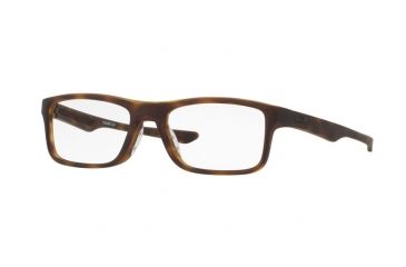 Image of Oakley PLANK 2.0 OX8081 Progressive Prescription Eyeglasses 808104-53 - Softcoat Tortoise Frame