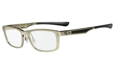 Image of Oakley Plank 53mm Brushed Silver Eyeglass Frames w/ Blank Lenses 22-194