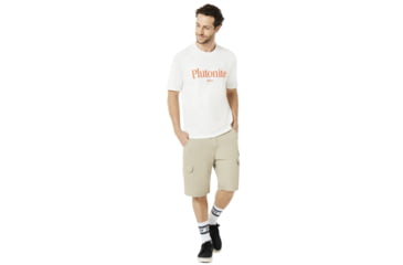 Image of Oakley Plutonite Ss - Mens, White, Small, 457334-100-S