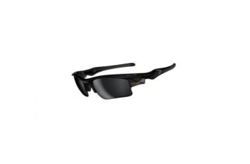 Image of Oakley Fast Jacket XL Single Vision Prescription Sunglasses - Polished Black Frame OO9156-01