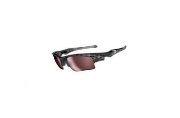 Image of Oakley Fast Jacket XL Single Vision Prescription Sunglasses - BlackPlaid Frame OO9156-06