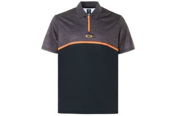 Image of Oakley Polo Shirt Short Sleeve Color Block Camou - Mens, Blackout, 2XL, 434216-02E-XXL