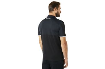 Image of Oakley Polo Shirt Short Sleeve Poliammide - Mens, Blackout, Medium 434220-02E-M