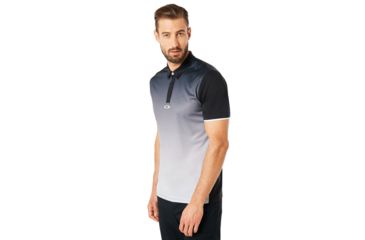 Image of Oakley Polo Shirt Short Sleeve Poliammide - Mens, Blackout, Medium 434220-02E-M