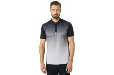 Image of Oakley Polo Shirt Short Sleeve Poliammide - Mens, Blackout, Medium 434220-02E-M