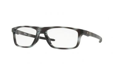 Image of Oakley POMMEL OX8127 Eyeglass Frames 812703-53 - Polished Grey Tortoise Frame, Clear Lenses