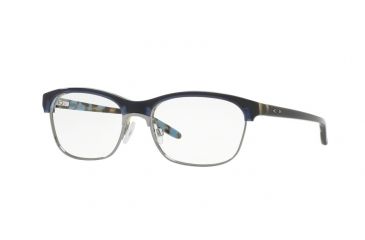 Image of Oakley PONDER OX1134 Single Vision Prescription Eyeglasses 113404-52 - Navy Frame