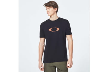 Image of Oakley Pop Ellipse Short Sleeve Tee - Mens, Blackout, Small, FOA400056-02E-S
