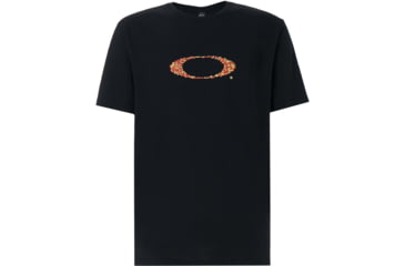 Image of Oakley Pop Ellipse Short Sleeve Tee - Mens, Blackout, Small, FOA400056-02E-S