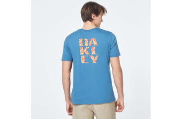 Image of Oakley Pop Ellipse Short Sleeve Tee - Mens, Interstellar Blue, Large, FOA400056-6TR-L
