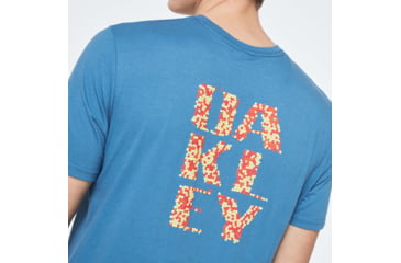 Image of Oakley Pop Ellipse Short Sleeve Tee - Mens, Interstellar Blue, Large, FOA400056-6TR-L