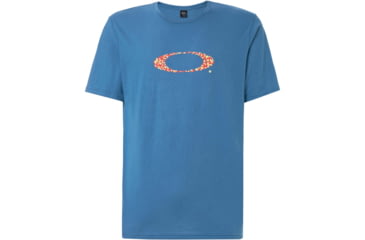 Image of Oakley Pop Ellipse Short Sleeve Tee - Mens, Interstellar Blue, Large, FOA400056-6TR-L