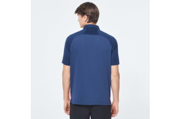 Image of Oakley Pop Spray Short Sleeve Polo - Mens, High Risk Red, Small, FOA400128-43A-S