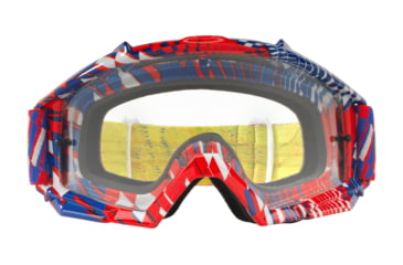 Image of Oakley Proven MX Goggle, Red/Clear, OO7027-25