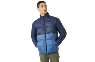 Image of Oakley Puffer Block Color Utility Jacket - Mens, Blackout, 2XL 412564-02E-XXL