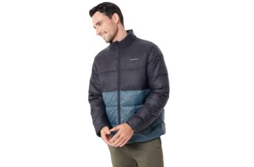 Image of Oakley Puffer Block Color Utility Jacket - Mens, Blackout, Medium, 412564-02E-M