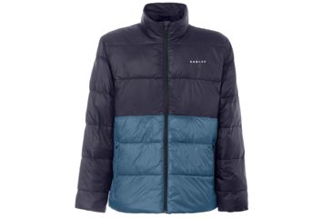 Image of Oakley Puffer Block Color Utility Jacket - Mens, Blackout, Medium, 412564-02E-M