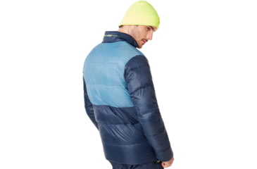 Image of Oakley Puffer Jacket - Mens, Foggy Blue, Medium, 412801-6FB-M