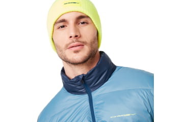 Image of Oakley Puffer Jacket - Mens, Foggy Blue, Medium, 412801-6FB-M