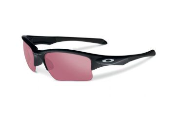 Image of Oakley Quarter Jacket Kids Sunglasses Polished Black Frame, G30 Iridium Lens OO9200-02