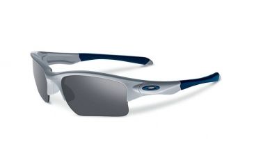 Image of Oakley Quarter Jacket Kids Sunglasses Polished Fog Frame, Grey Lens OO9200-05