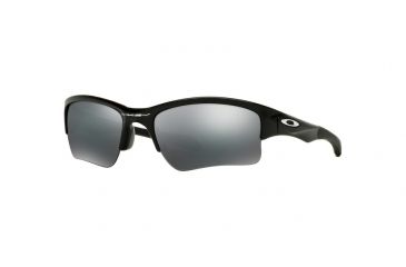 Image of Oakley QUARTER JACKET OO9200 Progressive Prescription Sunglasses OO9200-920001-61 - Lens Diameter 61 mm, Frame Color Polished Black