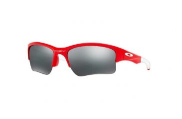 Image of Oakley QUARTER JACKET OO9200 Progressive Prescription Sunglasses OO9200-920008-61 - Lens Diameter 61 mm, Frame Color Redline