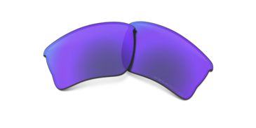 Image of Oakley Quarter Jacket Polarized Replacement Lenses, Violet Iridium, ROO9200CB 2147