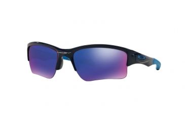 Image of Oakley QUARTER JACKET OO9200 Progressive Prescription Sunglasses OO9200-920004-61 - Lens Diameter 61 mm, Frame Color Polished Navy