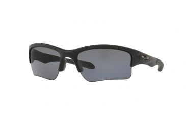 Image of Oakley Quarter Jacket OO9200 Progressive Prescription Sunglasses OO9200-920007-61 - Lens Diameter 61 mm, Frame Color Matte Black