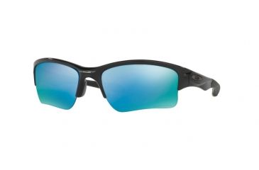 Image of Oakley QUARTER JACKET OO9200 Progressive Prescription Sunglasses OO9200-920016-61 - Lens Diameter 61 mm, Frame Color Polished Black