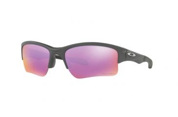 Image of Oakley Quarter Jacket OO9200 Progressive Prescription Sunglasses OO9200-920019-61 - Lens Diameter 61 mm, Frame Color Steel