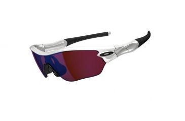 Image of Oakley Radar Edge Sunglasses, Polished White Frame, G30 Lens OO9184-07