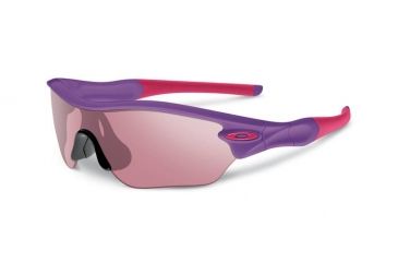 Image of Oakley Radar Edge Sunglasses, Helio Purple Frame, G30 Iridium Lens OO9184-17