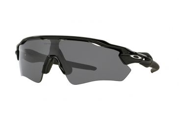 Image of Oakley RADAR EV PATH OO9208 Progressive Prescription Sunglasses OO9208-920815-38 - Lens Diameter 38 mm, Frame Color Polished Black