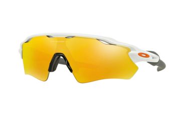 Image of Oakley RADAR EV PATH OO9208 Progressive Prescription Sunglasses OO9208-920816-38 - Lens Diameter 38 mm, Frame Color Polished White