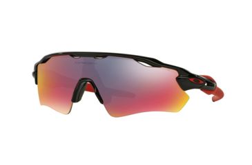 Image of Oakley RADAR EV PATH OO9208 Progressive Prescription Sunglasses OO9208-920821-38 - Lens Diameter 38 mm, Frame Color Polished Black