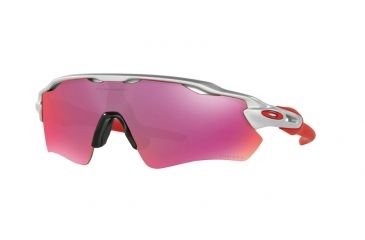 Image of Oakley RADAR EV PATH OO9208 Progressive Prescription Sunglasses OO9208-920832-38 - Lens Diameter 38 mm, Frame Color Silver