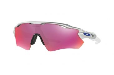 Image of Oakley RADAR EV PATH OO9208 Progressive Prescription Sunglasses OO9208-920836-38 - Lens Diameter 38 mm, Frame Color Silver