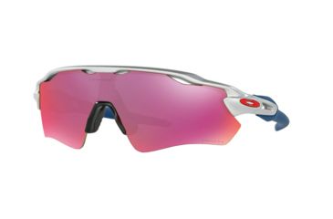Image of Oakley RADAR EV PATH OO9208 Progressive Prescription Sunglasses OO9208-920839-38 - Lens Diameter 38 mm, Frame Color Silver