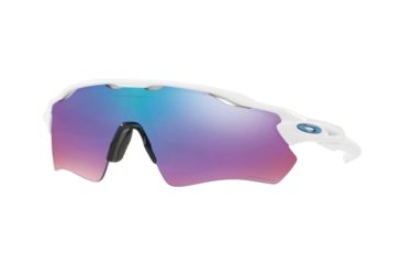 Image of Oakley RADAR EV PATH OO9208 Progressive Prescription Sunglasses OO9208-920847-38 - Lens Diameter 38 mm, Frame Color Polished White
