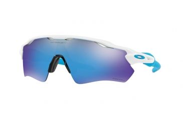 Image of Oakley RADAR EV PATH OO9208 Progressive Prescription Sunglasses OO9208-920857-38 - Lens Diameter 38 mm, Frame Color Polished White