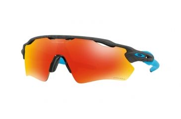 Image of Oakley RADAR EV PATH OO9208 Progressive Prescription Sunglasses OO9208-920866-38 - Lens Diameter 38 mm, Frame Color Aero Grid Grey