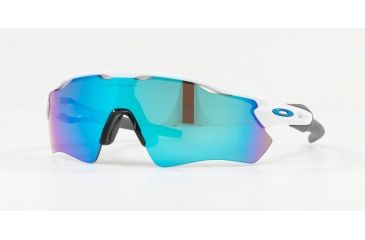 Image of Oakley RADAR EV PATH OO9208 Progressive Prescription Sunglasses OO9208-920873-38 - Lens Diameter 38 mm, Frame Color Polished White