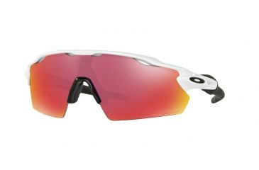 Image of Oakley RADAR EV PITCH OO9211 Progressive Prescription Sunglasses OO9211-921111-38 - Lens Diameter 38 mm, Frame Color Polished White