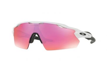 Image of Oakley RADAR EV PITCH OO9211 Progressive Prescription Sunglasses OO9211-921113-38 - Lens Diameter 38 mm, Frame Color Polished White