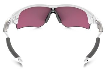 Image of Oakley Radar Lock Path Sunglasses Polished White Frame, Baseball Prizm In and Out Lens-OO9181-33